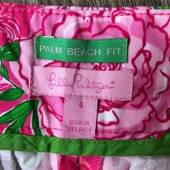 Lilly Pulitzer Palm Beach Fit Floral Crop Pant - Picture 5 of 8